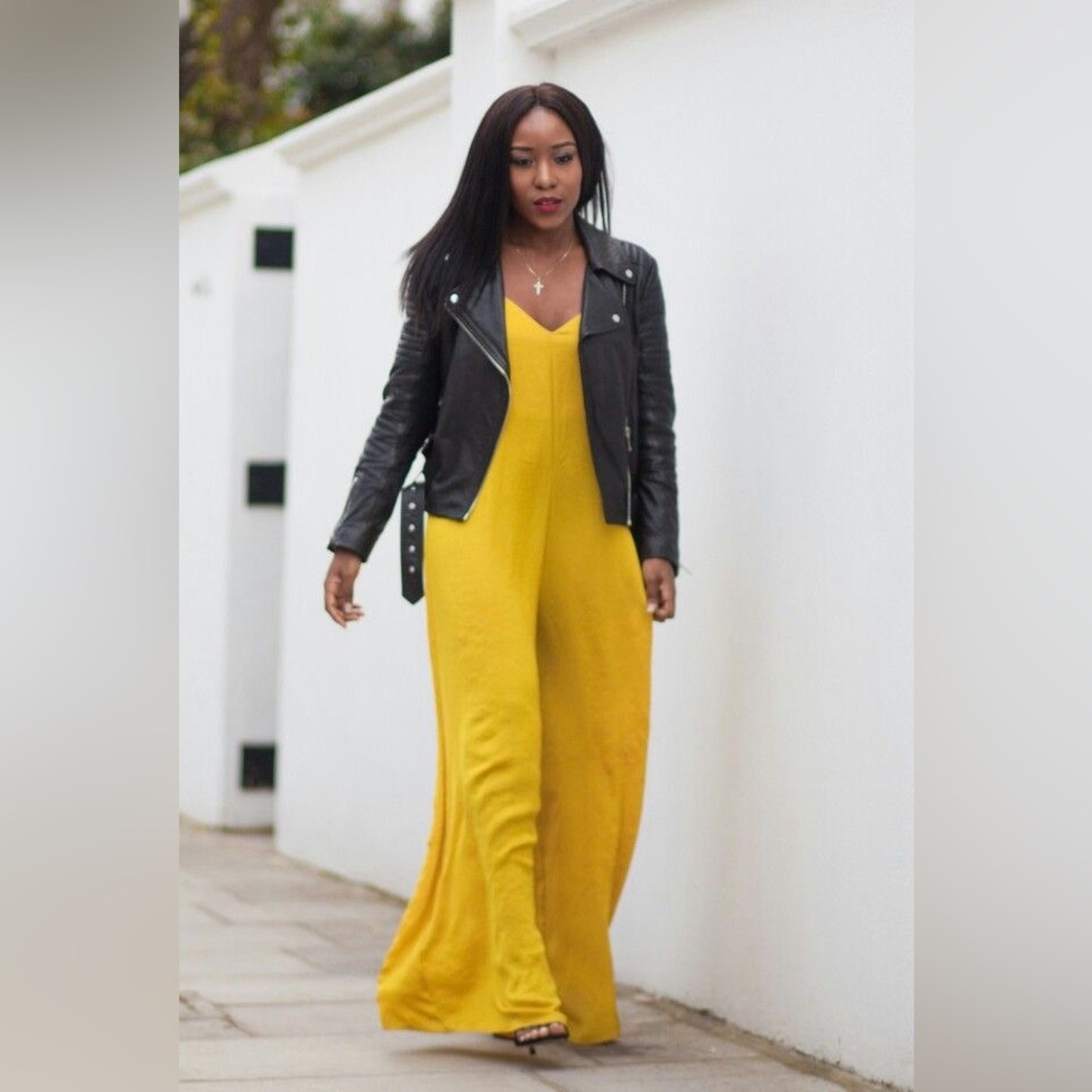 Forever 21 Mustard Yellow Jumpsuit - Size Large